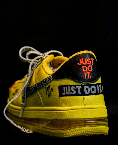 Free Yellow Nike Stock Photo
