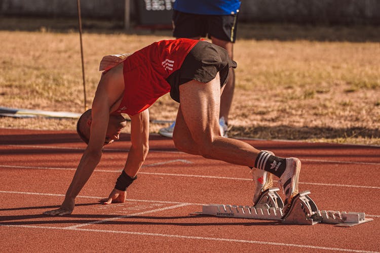 Sprinter On Track