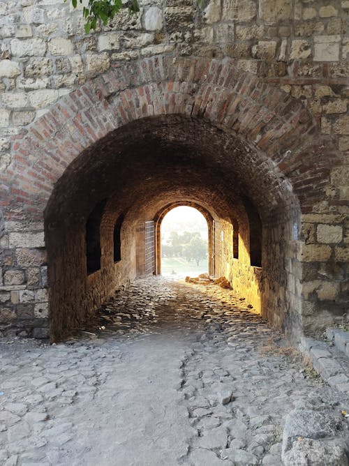 Brown Brick Tunnel