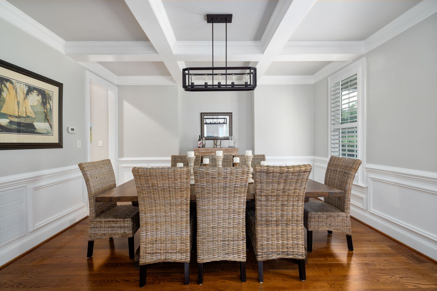 Dining area refinishing