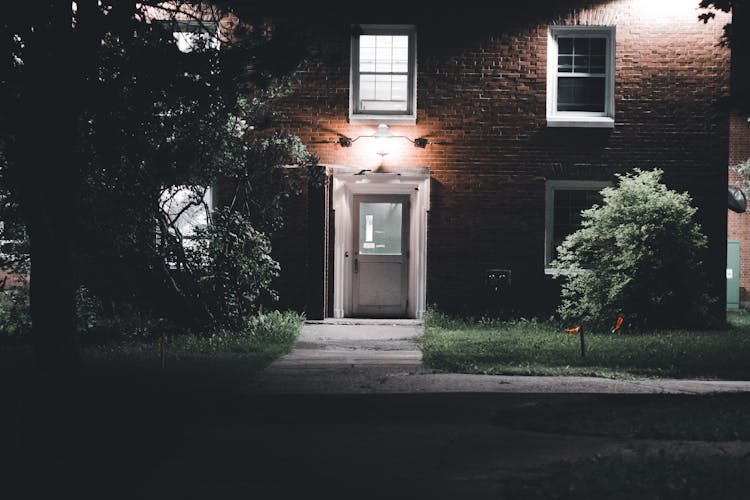 House In Evening