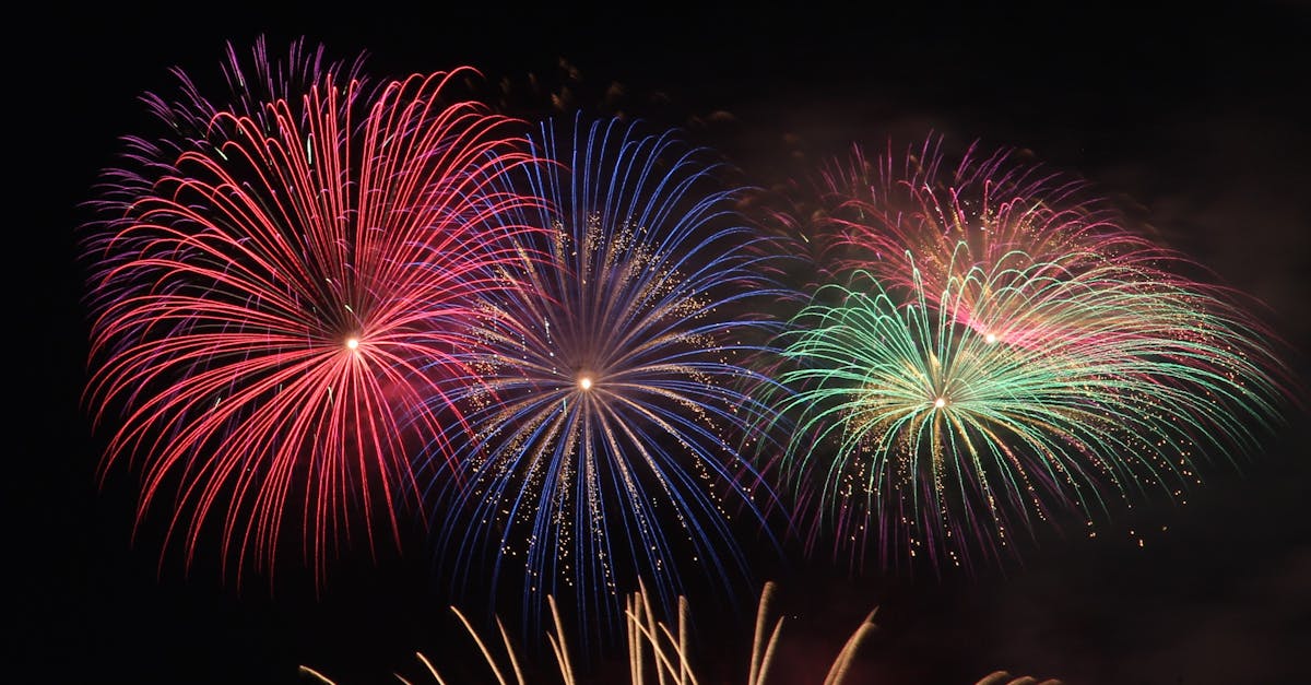 How to draw fireworks easy