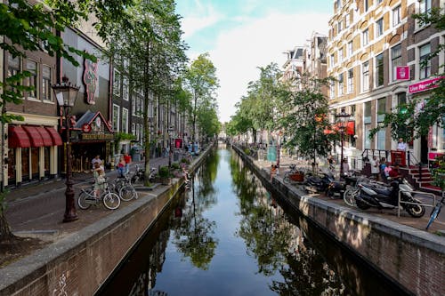 Gratis lagerfoto af Amsterdam, boligblokke, by Lagerfoto