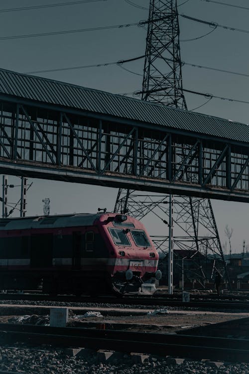 A Train under Footbridge