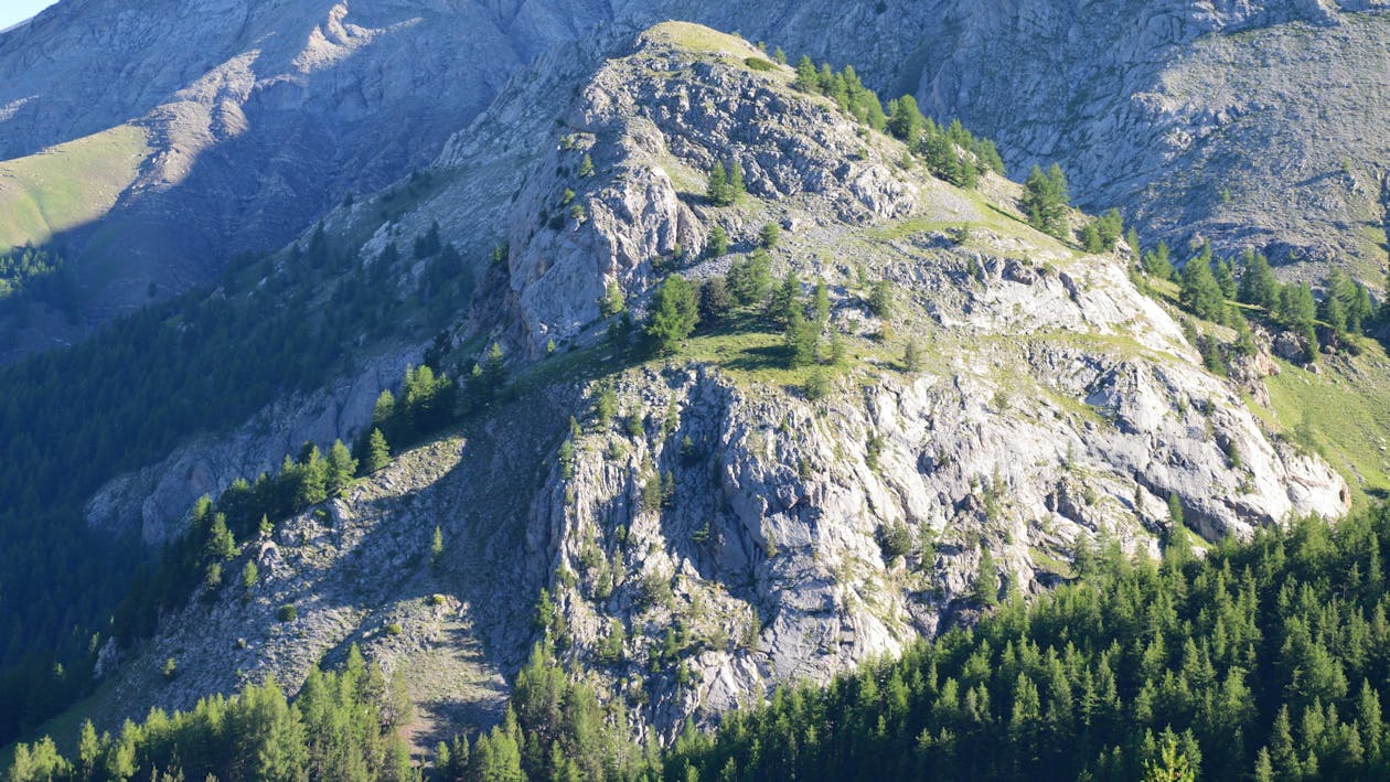 High Angle View of Mountains
