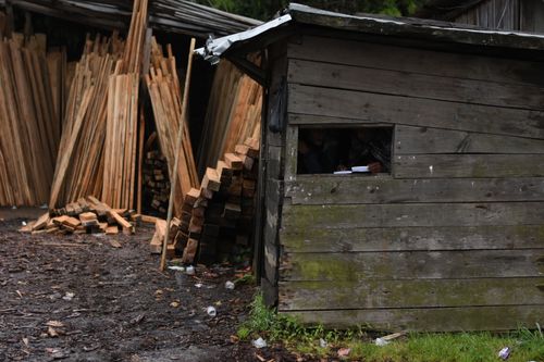 Free stock photo of chopped wood, firewood, wooden house Stock Photo