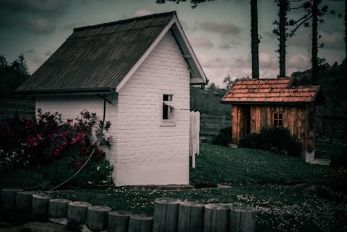 Foto d'estoc gratuïta de a l'aire lliure, bungalou, camp