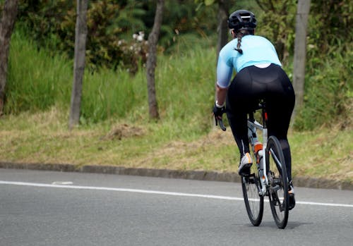 A Woman on a Bicycle