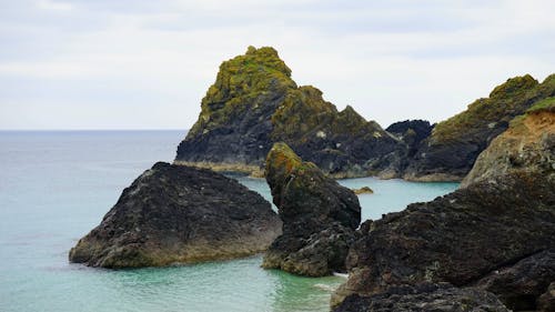 Grey Rock Formations