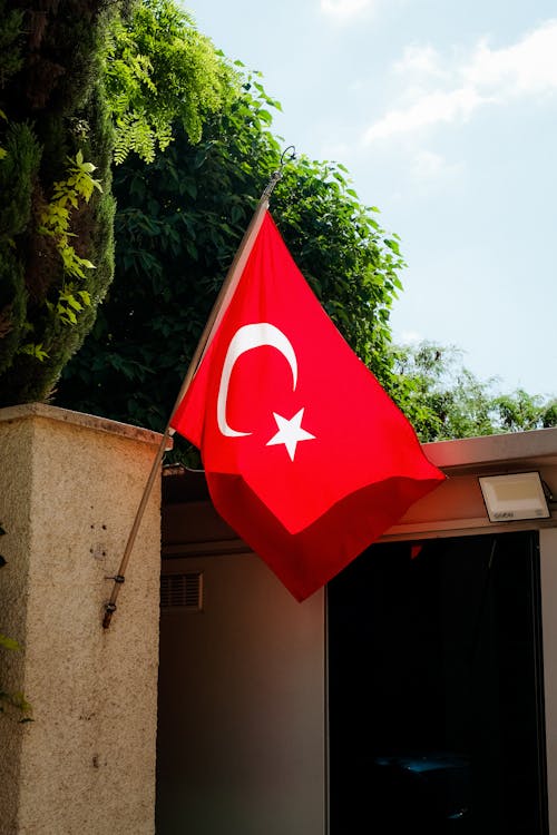 Fotos de stock gratuitas de bandera, bandera turca, exterior del edificio