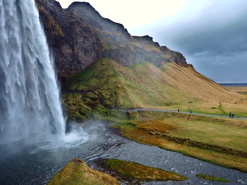 Бесплатное стоковое фото с seljalandsfoss, вода, водопад