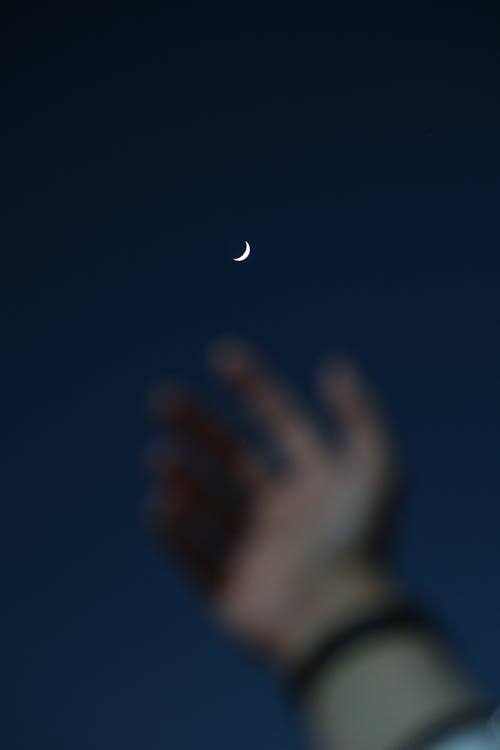 Crescent Moon in the Sky