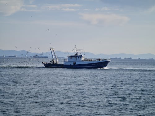 Fishing Boat on the Ocean
