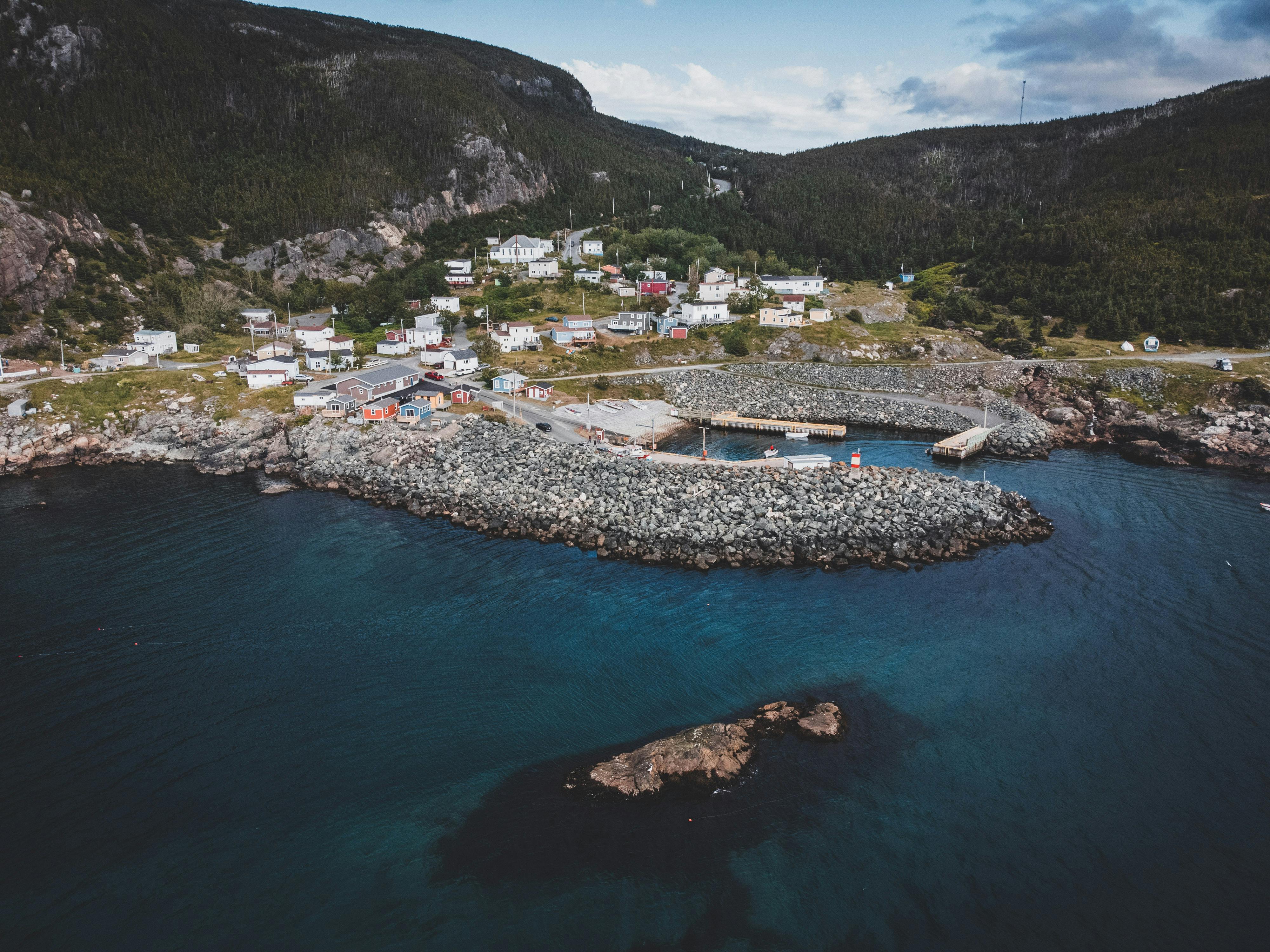 Aerial Shot of Marina · Free Stock Photo