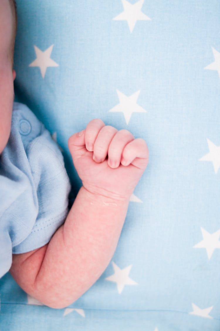 Close-Up Photo Of Baby's Left Arm