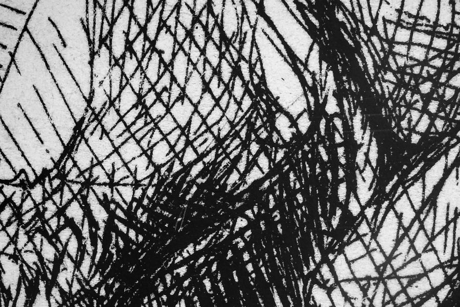 Black ink forms brushed on white paper — Magda Ehlers on Pexels