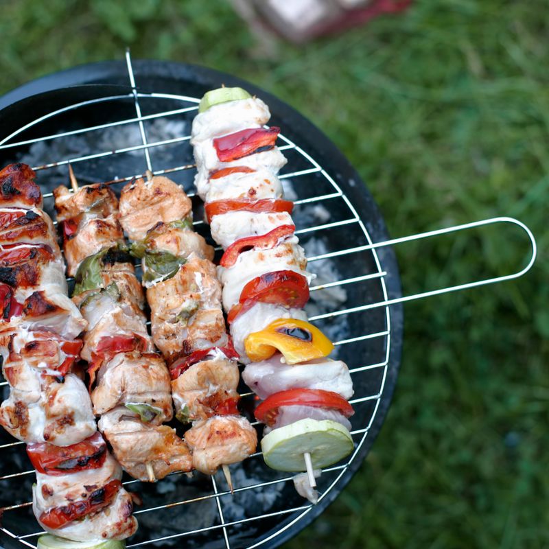 Weeknight Chicken and Zucchini Skewers