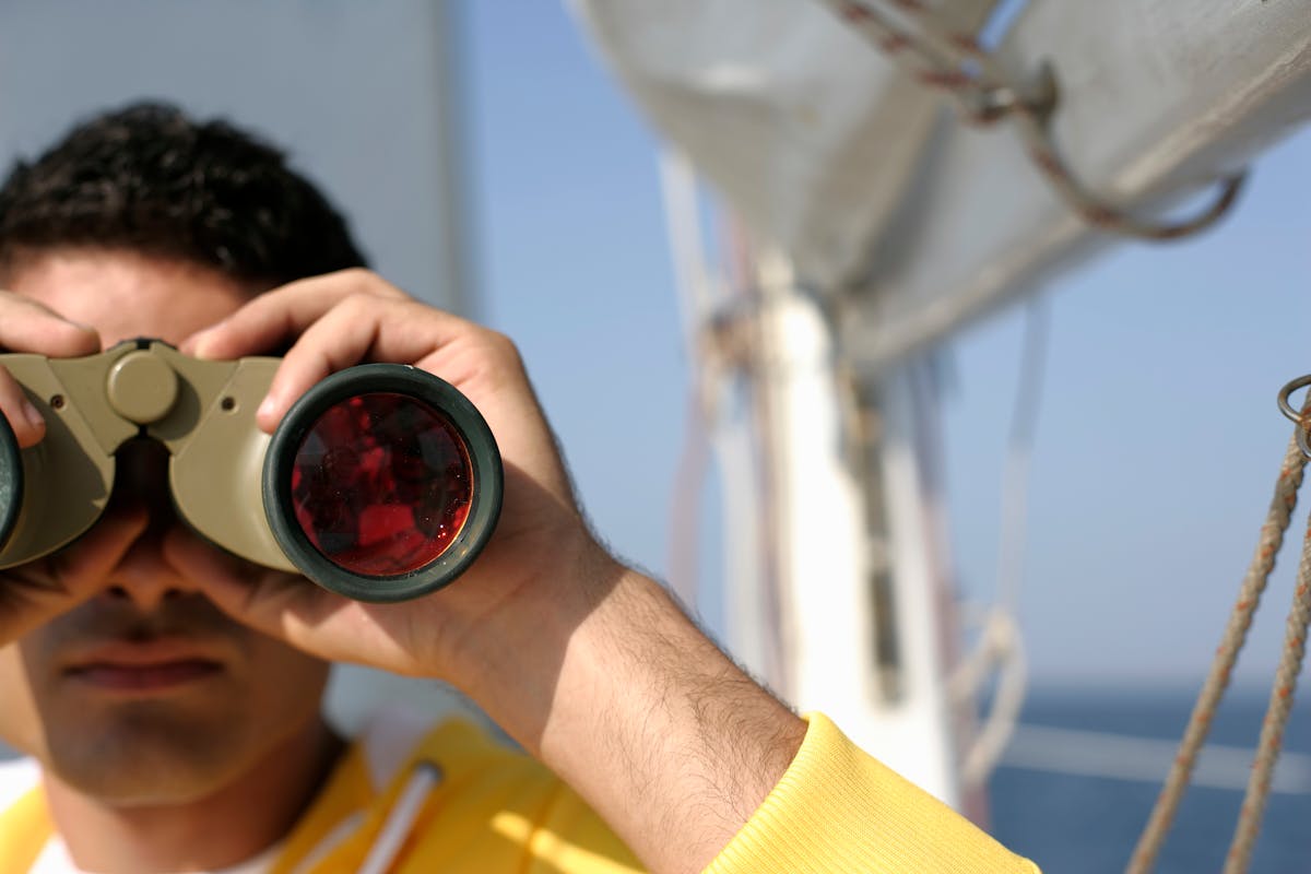 Laptop screen showing analytics dashboard and performance charts