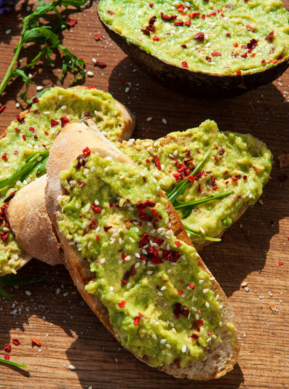 Spicy Avocado Toast with Sriracha