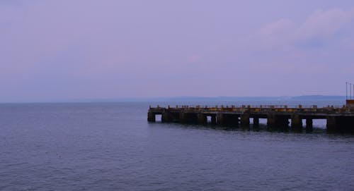 Gratis lagerfoto af anløbsbro, hav, marina