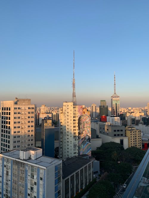 Foto d'estoc gratuïta de arquitectura moderna, brasil, centre de la ciutat