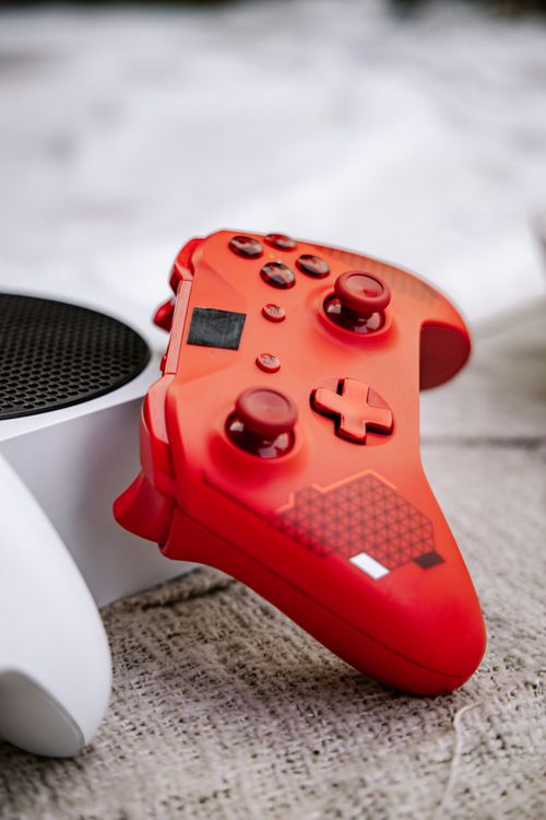 Close-up of a Game Controller · Free Stock Photo