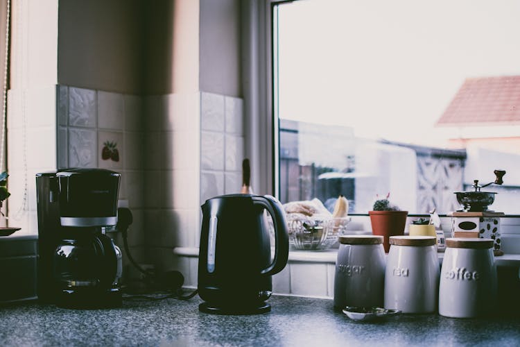 Photograph Of A Kitchen Counter