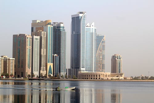 Free Beautiful Sharjah's buildings Stock Photo