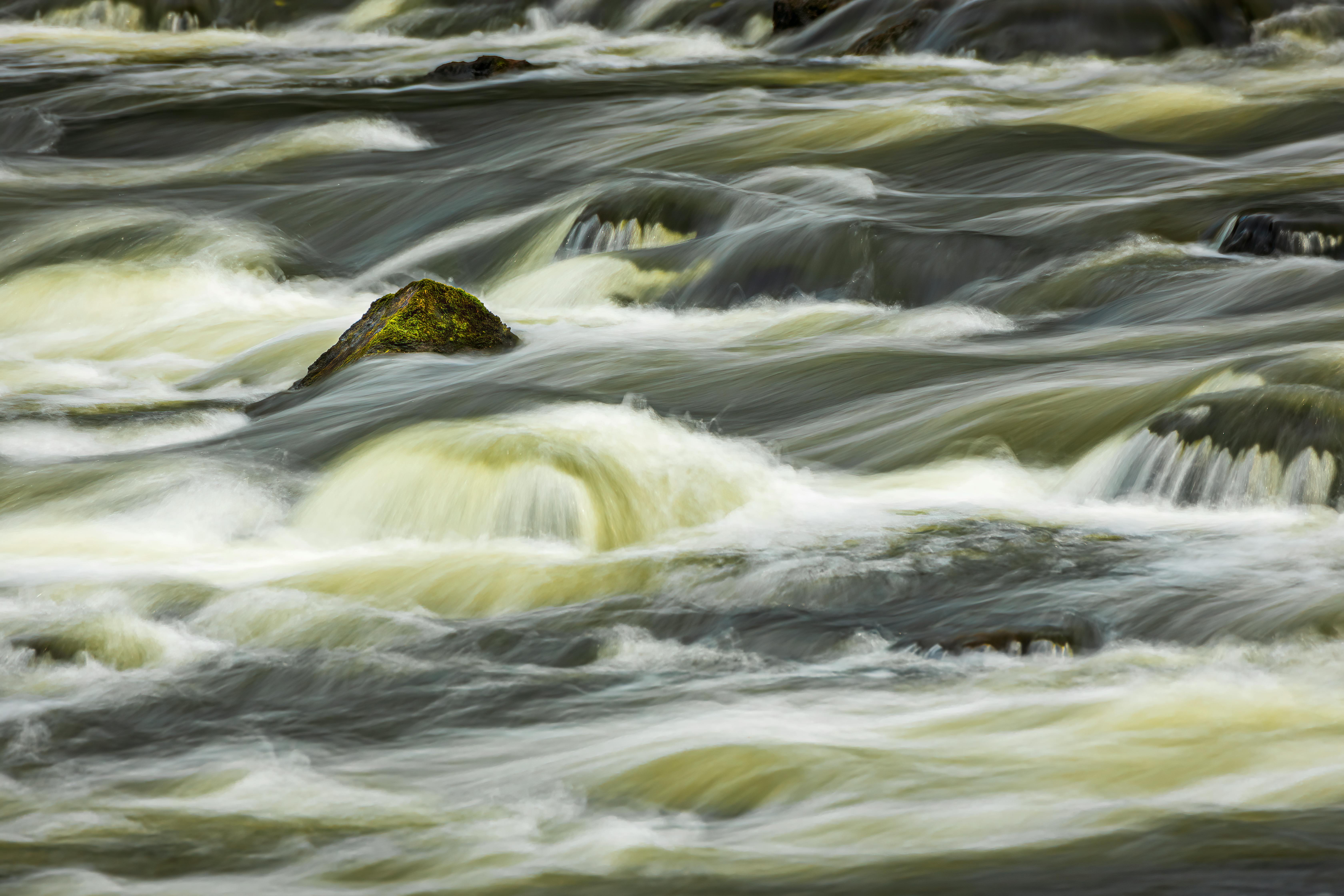 River Water Top View