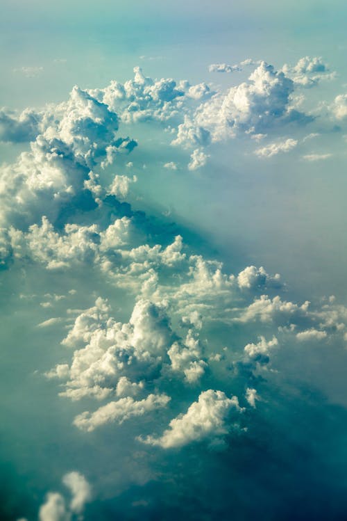 Foto profissional grátis de alto, céu, formação de nuvens
