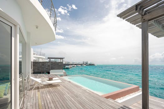 Stunning oceanfront villa featuring an infinity pool and modern design.