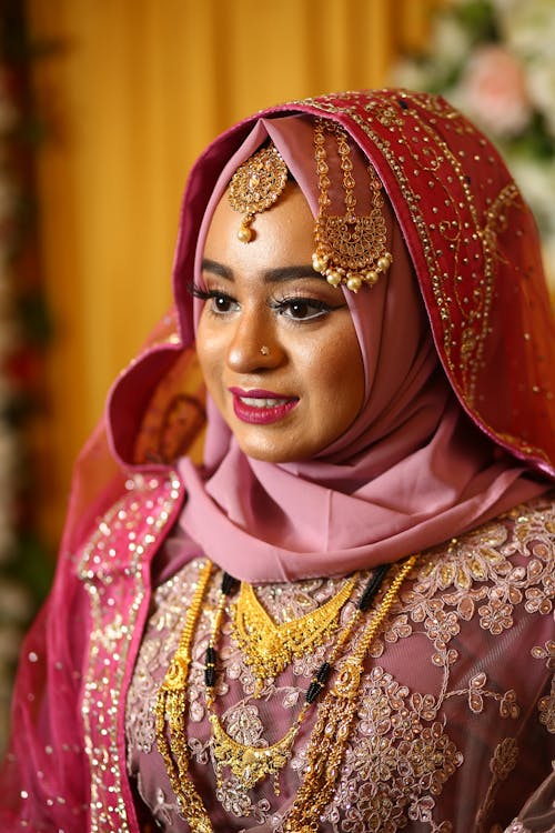 Photo of a Smiling Bride