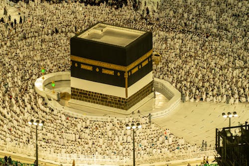 Fotos de stock gratuitas de al-kaaba, arabia saudita, foto con dron