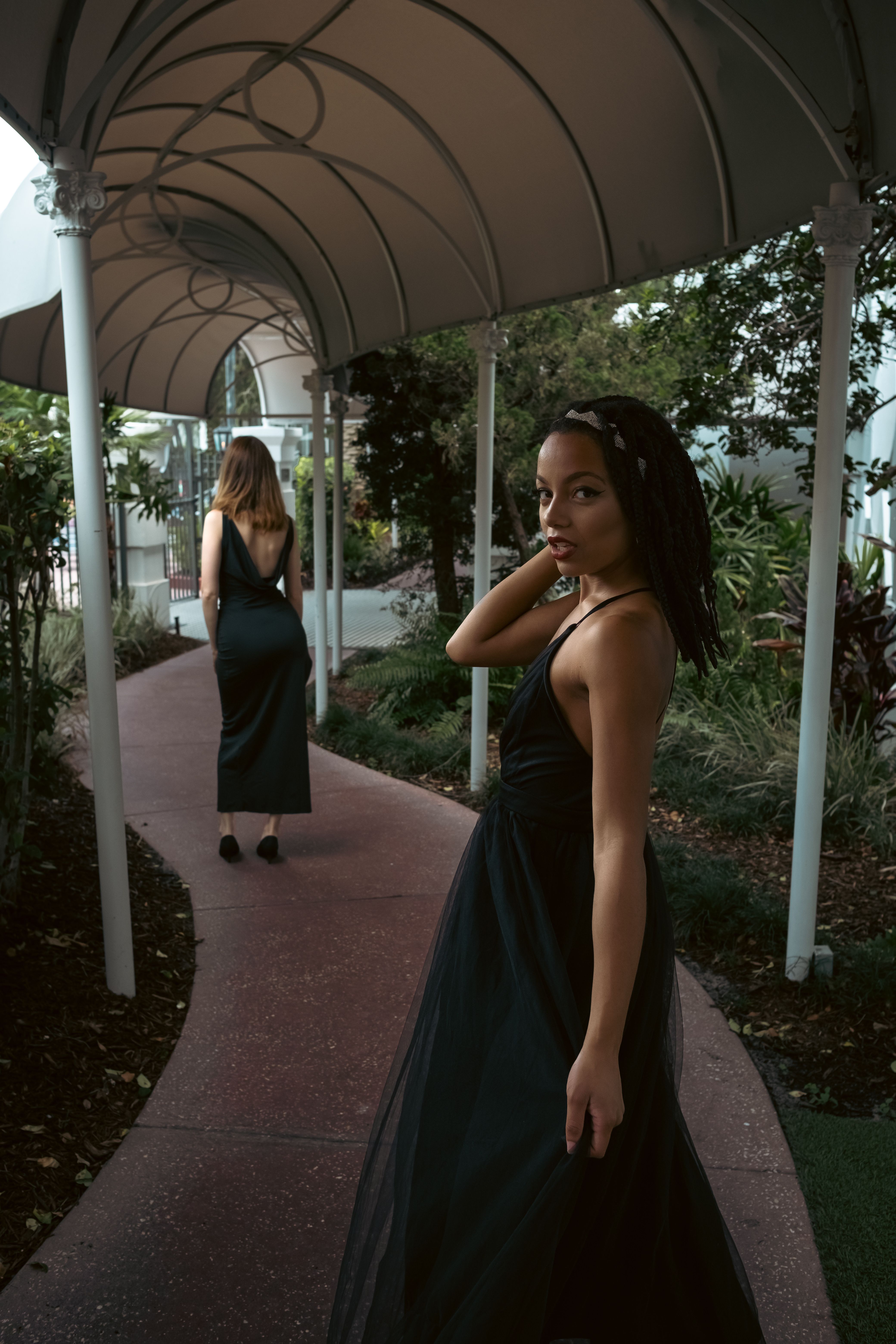 A Woman in Black Dress Free Stock Photo A Woman in Black Dress Free Stock Photo