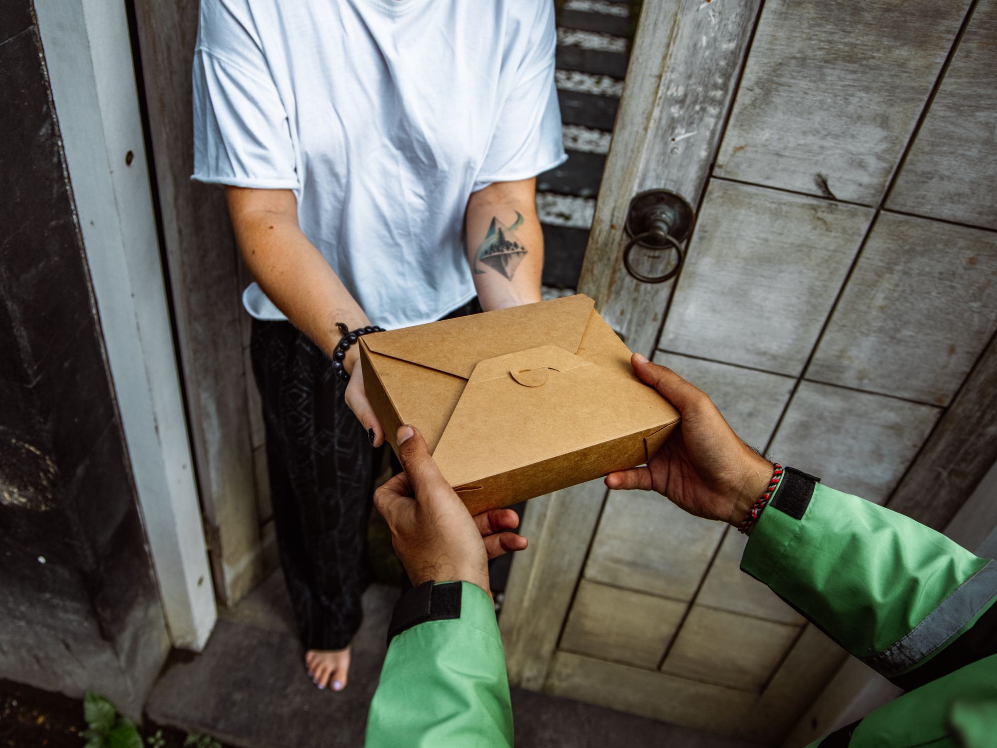 Furniture & Delivery in Goudhurst, South East — movers delivering furniture from a van