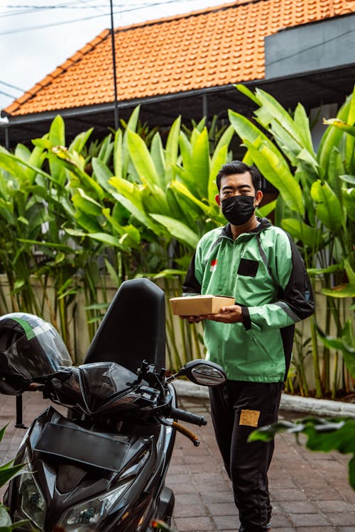 A Rider Doing Food Delivery 