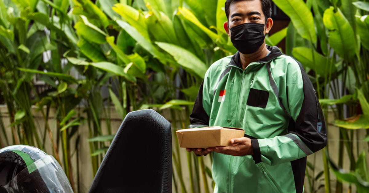 A Rider Doing Food Delivery · Free Stock Photo