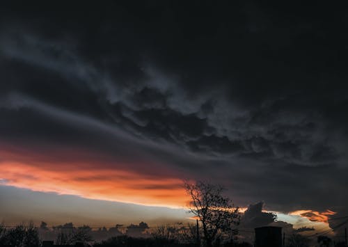 ダーク, 夕暮れ, 雨上がりの無料の写真素材