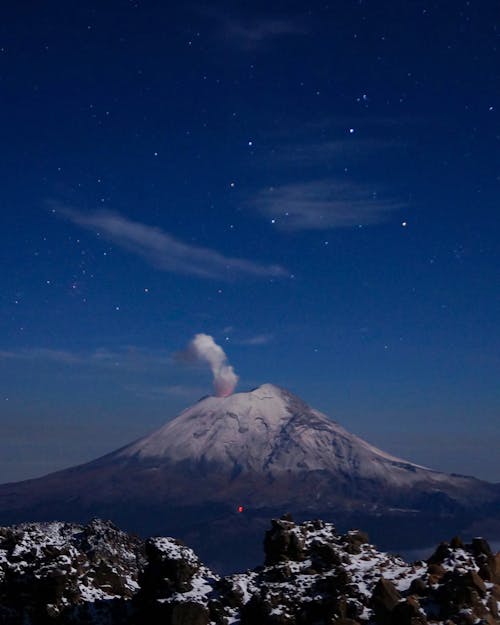 Photos gratuites de montagne, nuit, paysage