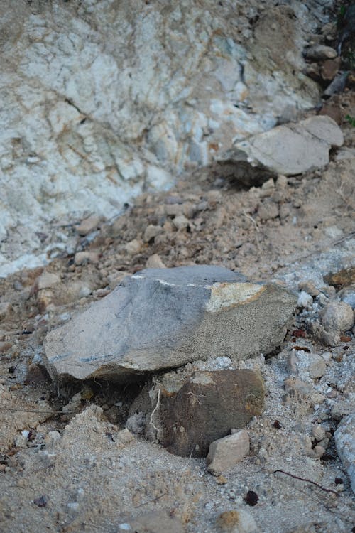 Close-Up Shot of Rocks