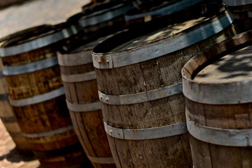 Free stock photo of barrels, color, handmade