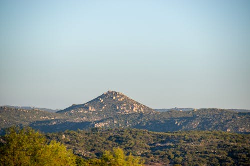 Aerial Photography of a Mountain