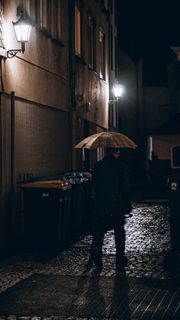 Rainy alley at night — photo by Adrian Schmidt on Pexels