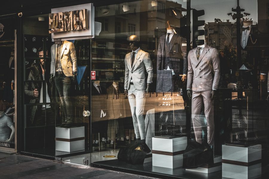 Men's formal wear at Younes Clothes Store