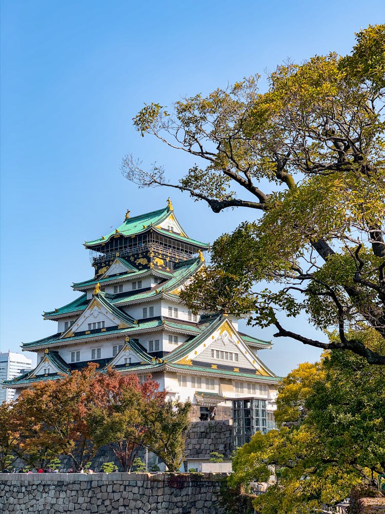 Mansion In Osaka Castle Park, Japan