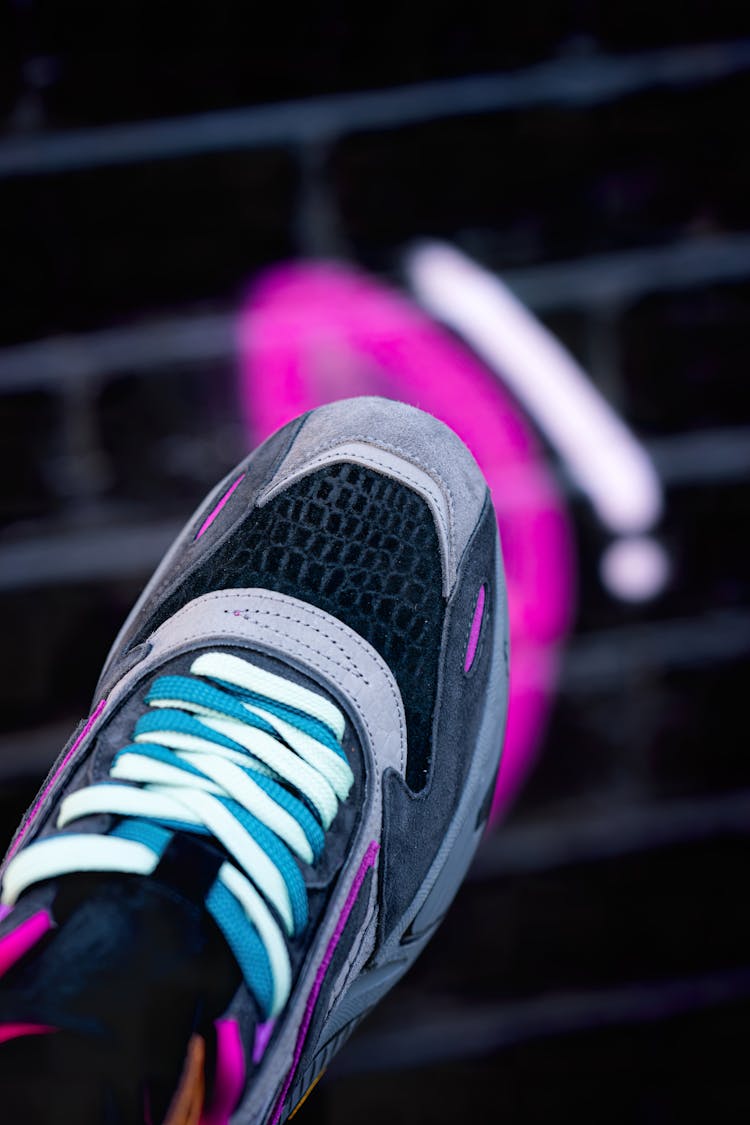 Close-up On Sports Shoes