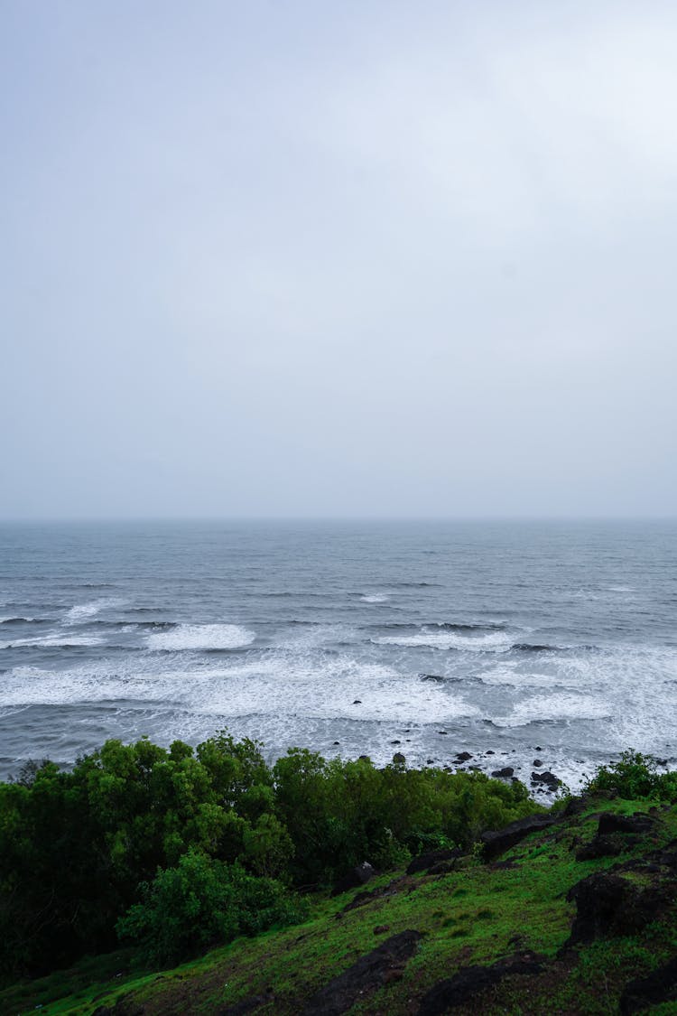 Photo Of A Storm On The Sea