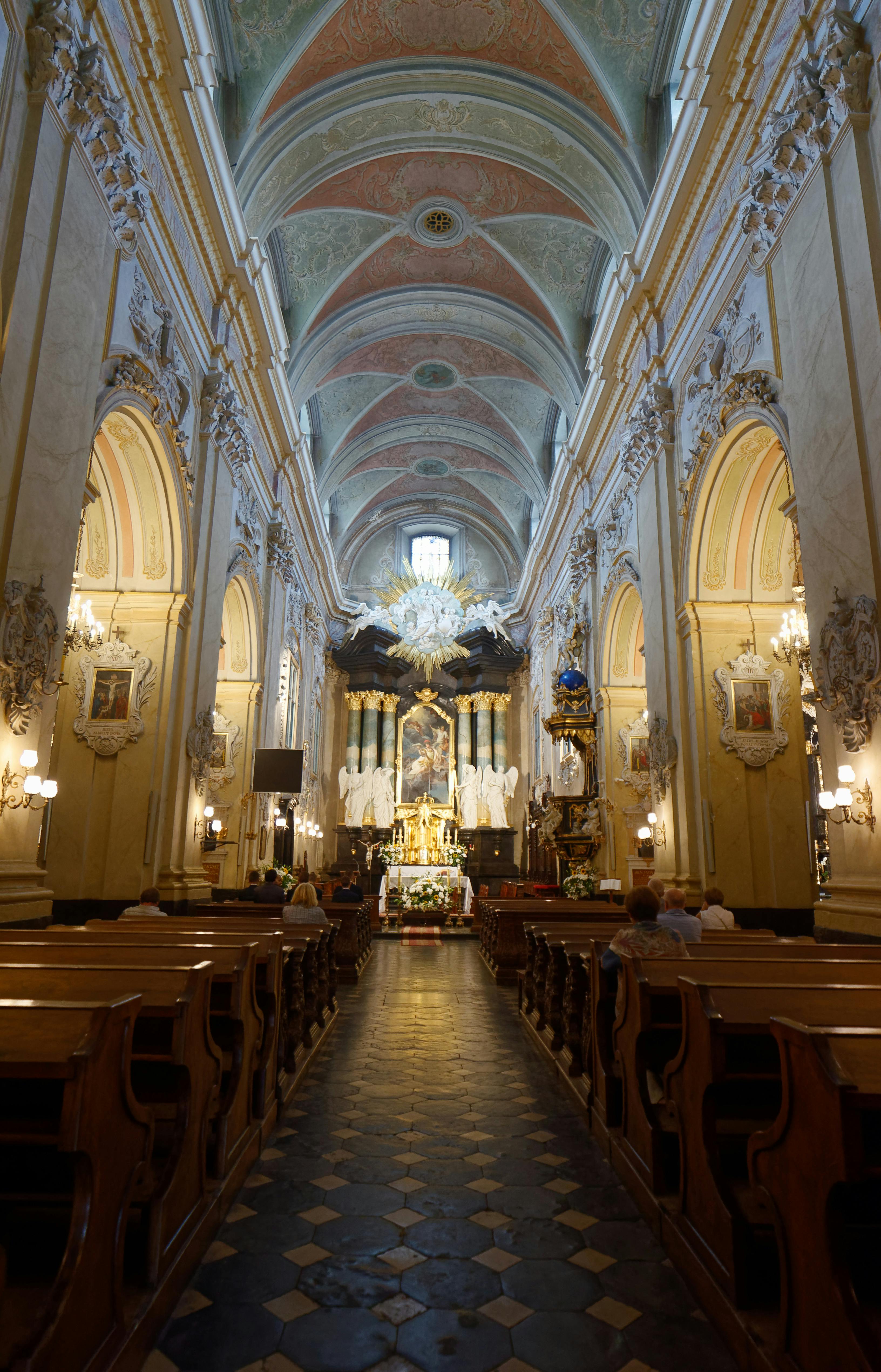 Free Stock Photo Of Benches Cathedral Church