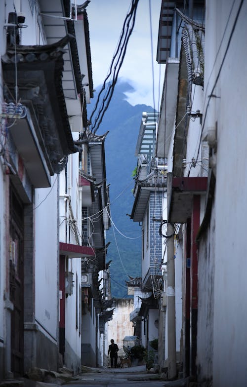 Narrow Passage between Buildings