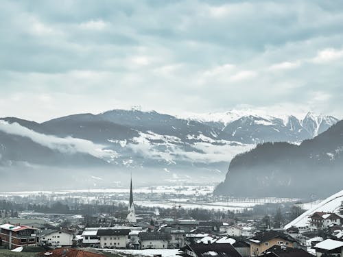 冬季景觀, 冰河, 城市 的 免费素材图片